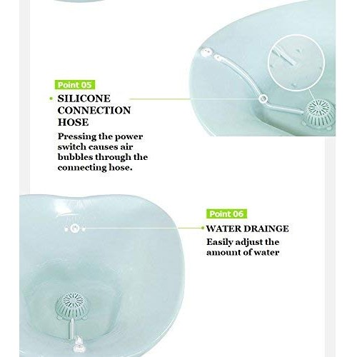 Wireless Smart Bubble Sitz Bath Tub, Integrated Bubble Generator ...