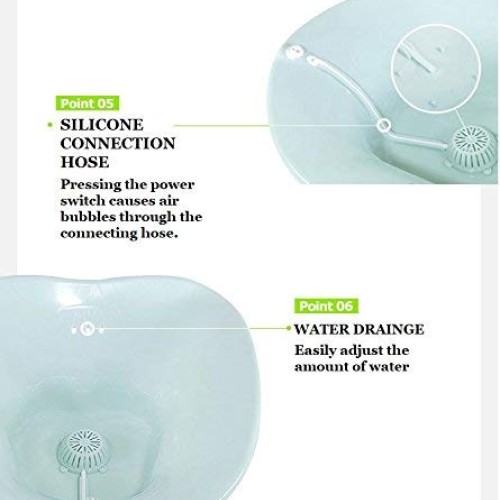 Wireless Smart Bubble Sitz Bath Tub, Integrated Bubble Generator ...