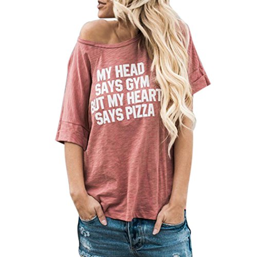 WM & MW Funny T-Shirt,2018 Summer Women Short Sleeve O-Neck Cotto...