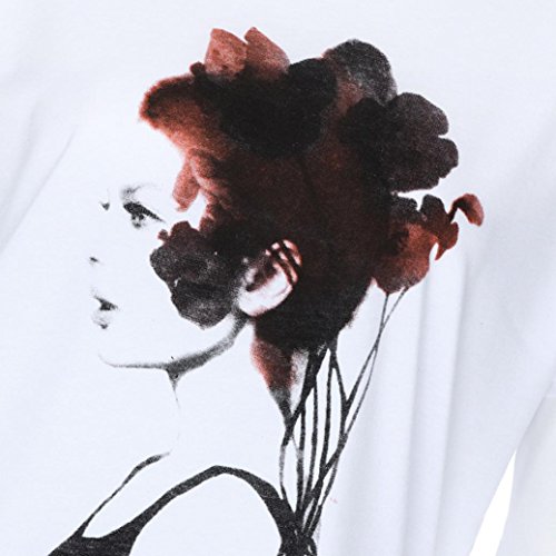 WM & MW T-Shirt for Women Fashion Tops Short Sleeve O-Neck Graphi...