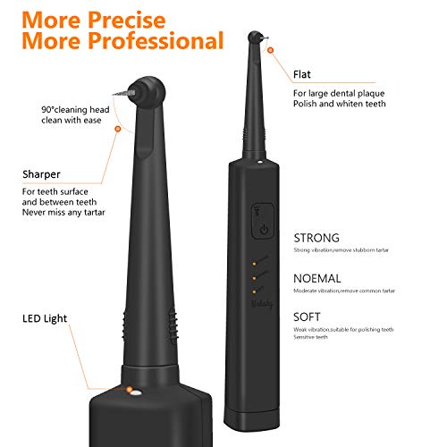 Electric Dental Calculus Remover Tooth Tartar Cleaning Teeth Tool...