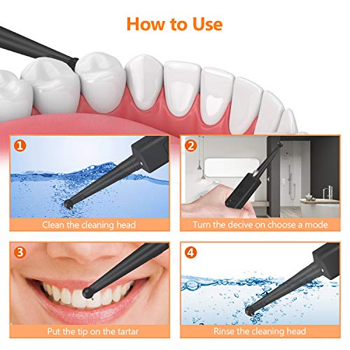 Electric Dental Calculus Remover Tooth Tartar Cleaning Teeth Tool...