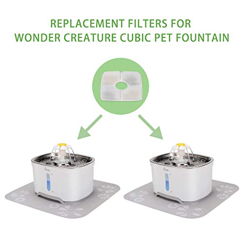 Wonder Creature Cat Fountain Filter for Cubic Cat Water Fountain ...