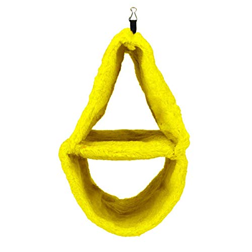 Wontee Bird Parrot Plush Hammock Dual Layer Nest Shed Bird Snuggl...