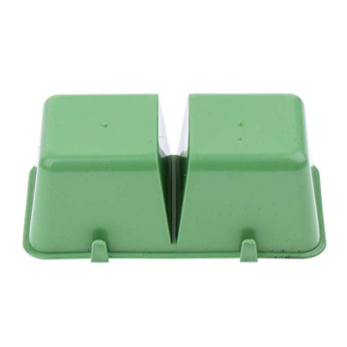 Wontee Bird Seed Food Feeding Cups Plastic Hanging Bowl for Poult...
