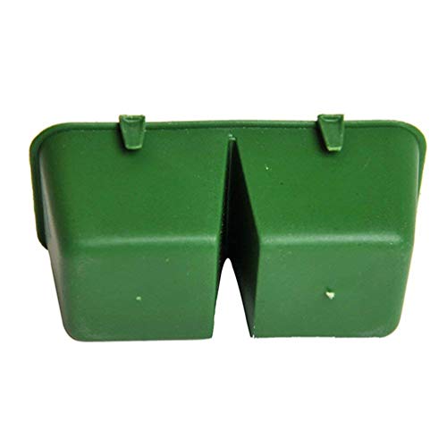 Wontee Bird Seed Food Feeding Cups Plastic Hanging Bowl for Poult...