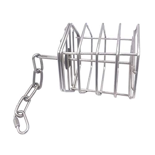 Wontee Bird Stainless Steel Foraging Feeder Parrot Hanging Feedin...