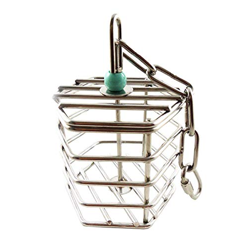 Wontee Bird Stainless Steel Foraging Feeder Parrot Hanging Feedin...