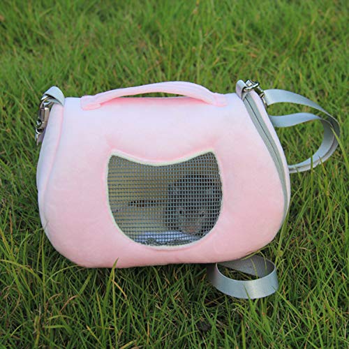 Wontee Hamster Carrier Bag Portable Outdoor Travel Handbag with A...