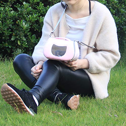 Wontee Hamster Carrier Bag Portable Outdoor Travel Handbag with A...