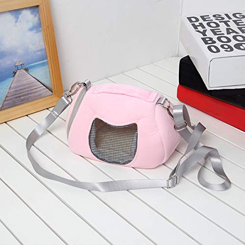 Wontee Hamster Carrier Bag Portable Outdoor Travel Handbag with A...