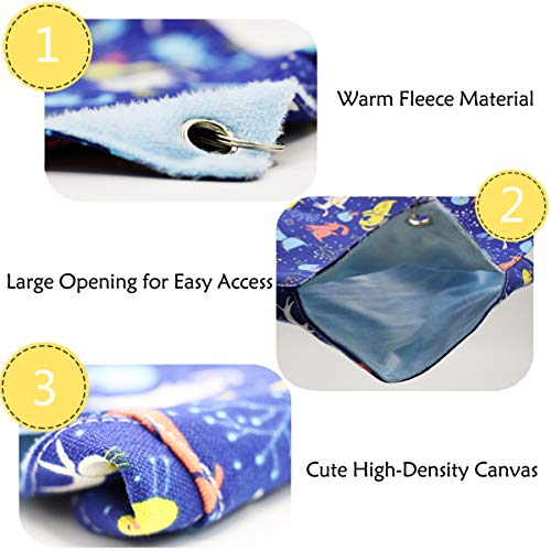 Wontee Small Pet Hammock Bunkbed Hanging Nest Bed for Parrot Para...