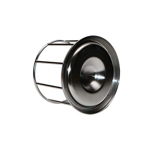 Wontee Tortoise Food Water Dish Feeder Bowl Stainless Steel Tray ...