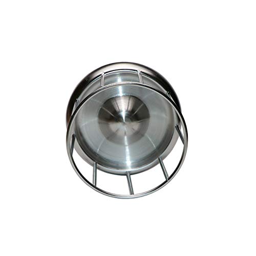 Wontee Tortoise Food Water Dish Feeder Bowl Stainless Steel Tray ...