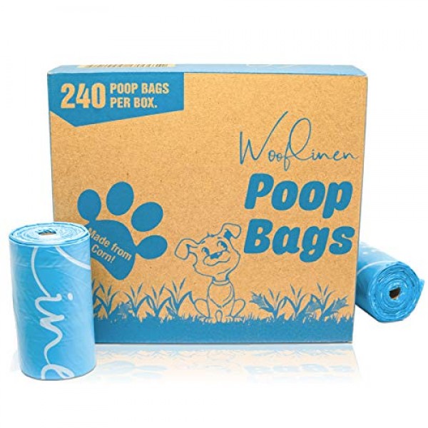 Eco-Friendly Poop Bags | Biodegradable Dog Waste Bags, Unscented,...
