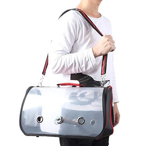 Bird Travel Cage, Large Foldable Portable Bird Carrier Bag, Light...