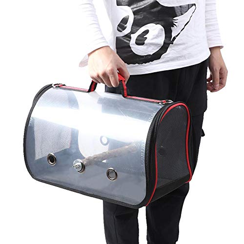 Bird Travel Cage, Large Foldable Portable Bird Carrier Bag, Light...
