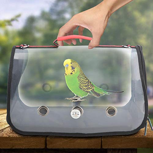 Bird Travel Cage, Large Foldable Portable Bird Carrier Bag, Light...