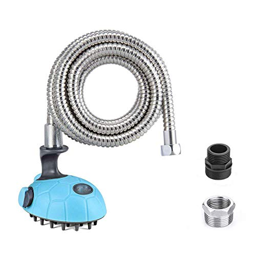 Pet Bathing Tool, Pet Shower Sprayer with 47 Inch Stainless Steel...