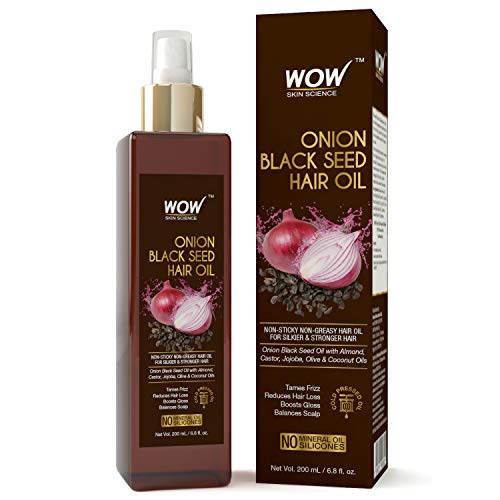 WOW Skin Science Onion Black Seed Oil Hair Care Ultimate 4 Kit S...