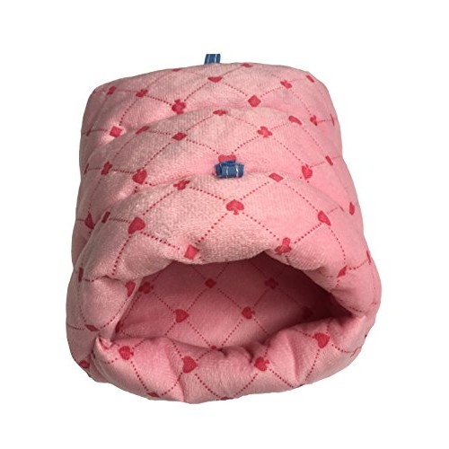 WowowMeow Small Animals Warm Hanging Cage Cave Bed for Hamsters, ...