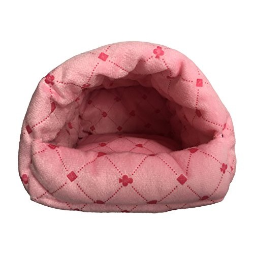 WowowMeow Small Animals Warm Hanging Cage Cave Bed for Hamsters, ...