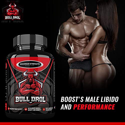Bull Drol Strongest Mens T Boost - Explosiveness, Po...