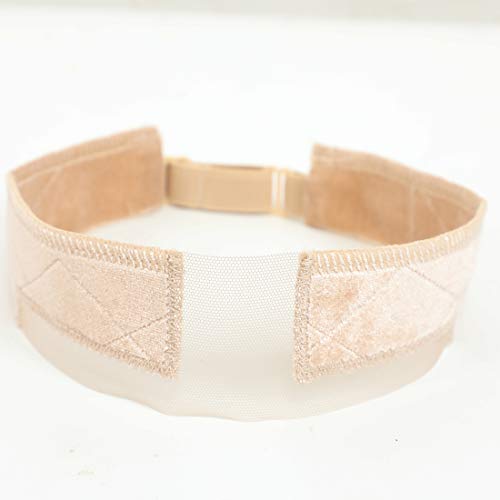 T-Shaped Adjustable Lace Wig Headband Velvet Elastic Wig Band Sca...