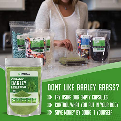 XPRS Nutra Organic Barley Grass Powder - 16 oz Premium Barley Pow...
