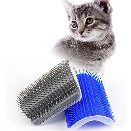XTBB Pet Toy Pet Brush Comb Cat Toy Plastic Scratch Bristles Arch...