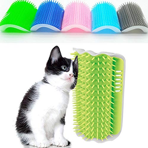 XTBB Pet Toy Pet Brush Comb Cat Toy Plastic Scratch Bristles Arch...