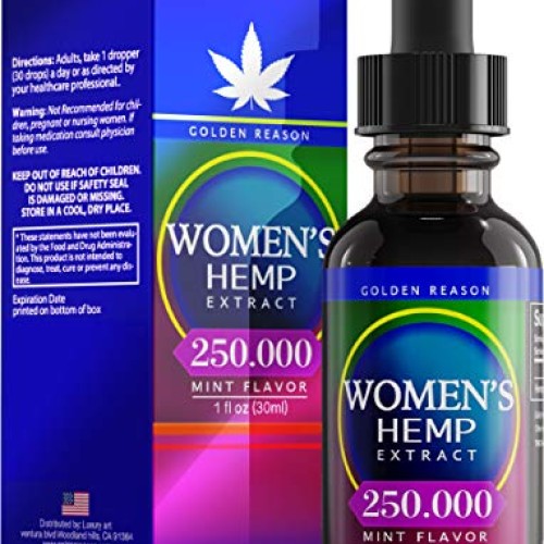 Womens Hemp Oil 250,000 MG. Anxiety Reducer. Pain Relief. Natura...