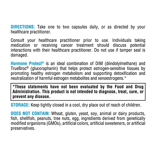 Xymogen Hormone Protect - Estrogen Metabolism + Estrogen Detox Su...
