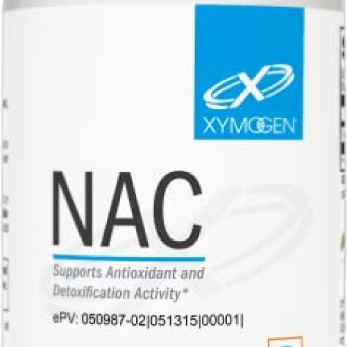 Xymogen NAC N-Acetyl-Cysteine 600mg - Cardiovascular, Antioxidant...
