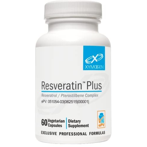 Xymogen Resveratin Plus - Patented Pterostilbene + Trans-Resverat...