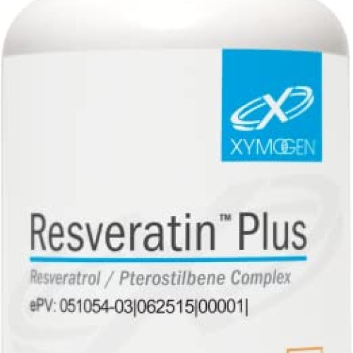 Xymogen Resveratin Plus - Patented Pterostilbene + Trans-Resverat...