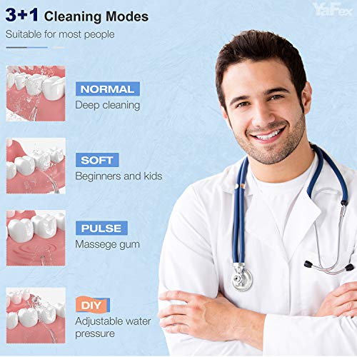 Cordless Water Flosser for Teeth - Portable Professional Teeth Cl...