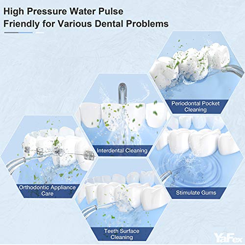 Cordless Water Flosser for Teeth - Portable Professional Teeth Cl...