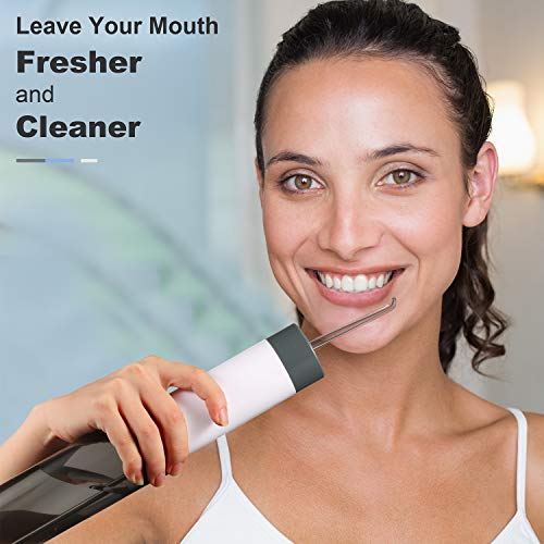 Cordless Water Flosser for Teeth - Portable Professional Teeth Cl...