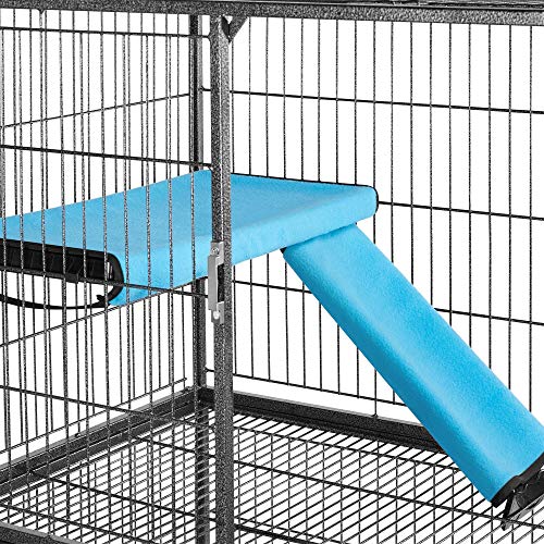 YAHEETECH 2-Tier 34 Inch Height Cat Enclosure Ferret Cage Playpen...