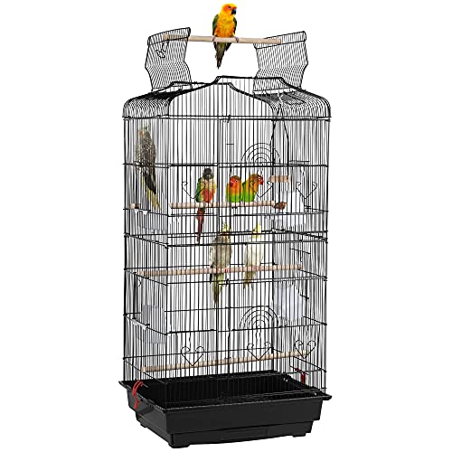 Yaheetech 36-inch Open Top Hanging Medium Parakeet Bird Cages for...