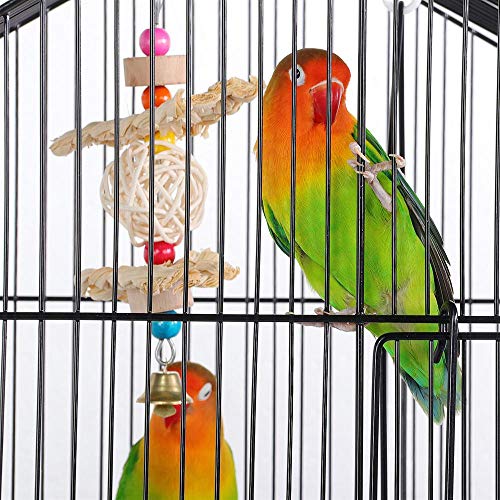 Yaheetech 39-inch Roof Top Large Flight Parrot Bird Cage for Smal...