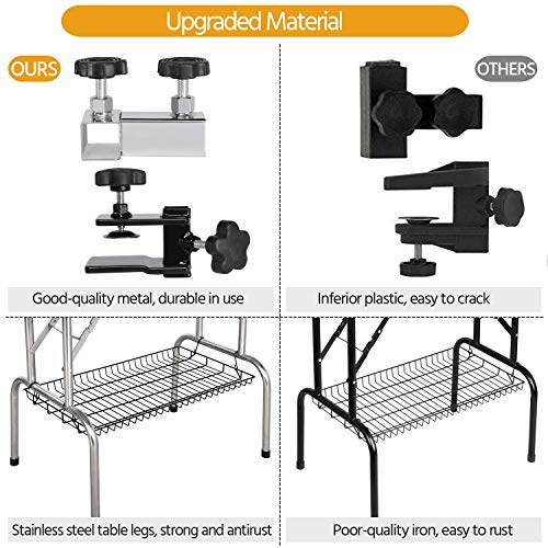 Yaheetech 45-inch Large Heavy Duty Pet Dog Grooming Table W/Adjus...
