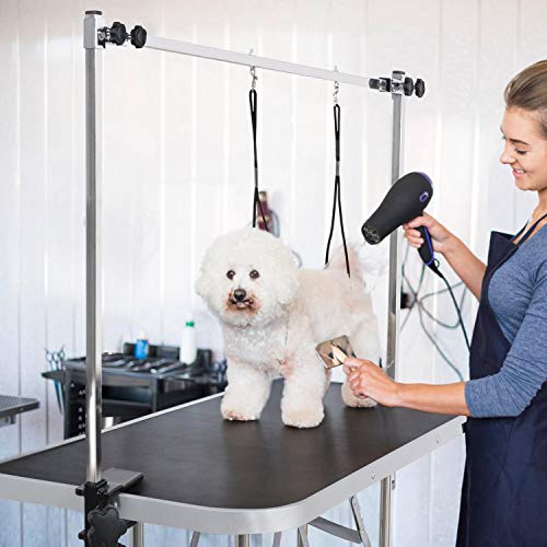 Yaheetech 45-inch Large Heavy Duty Pet Dog Grooming Table W/Adjus...