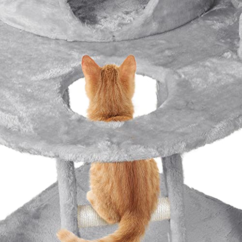 Yaheetech 48in Cat Tree Cat Tower Stand House Furniture Kitty Act...