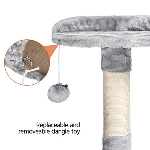 Yaheetech 59 inches Multi-Level Cat Tree Condos Stand Furniture C...