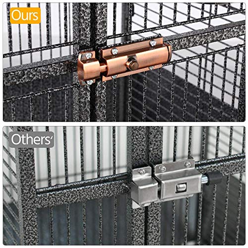Yaheetech 61-inch Playtop Wrought Iron Large Parrot Bird Cages wi...