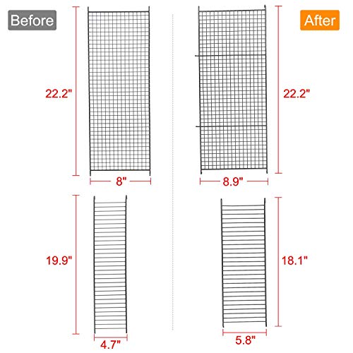 Yaheetech Collapsible Large 3-Tier Metal Wire Pet Cat Kitten Ferr...