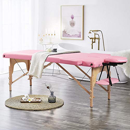 Yaheetech Fold Up Massage Spa Bed Facial Tattoo Salon Bed 2 Foldi...