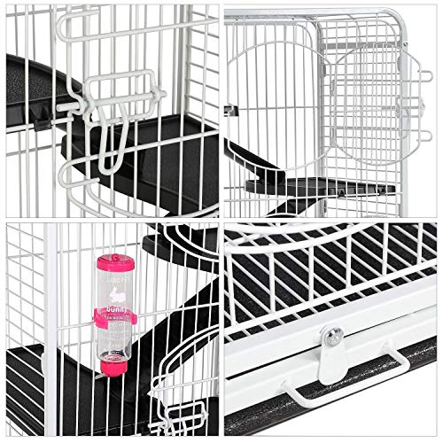Yaheetech Large Rolling Cat Kitten Cage 6-Tier 52 Metal Kitten H...